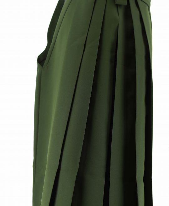 男性用袴単品レンタル(成人式・結婚式・卒業式)緑色・無地[身長180cm対応]No.101